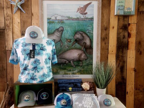 Introducing The Fairway Floral Men's Performance Golf Polo FSGP2220 -4